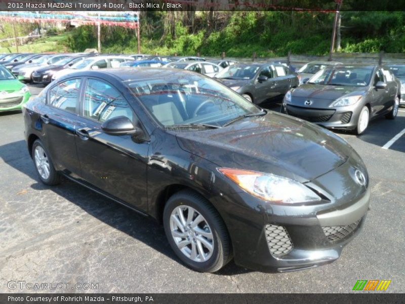 Black Mica / Black 2012 Mazda MAZDA3 i Touring 4 Door