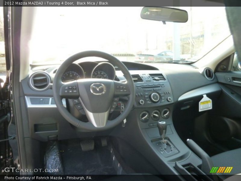 Black Mica / Black 2012 Mazda MAZDA3 i Touring 4 Door