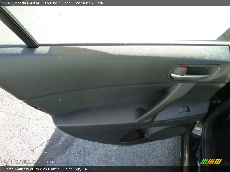 Black Mica / Black 2012 Mazda MAZDA3 i Touring 4 Door