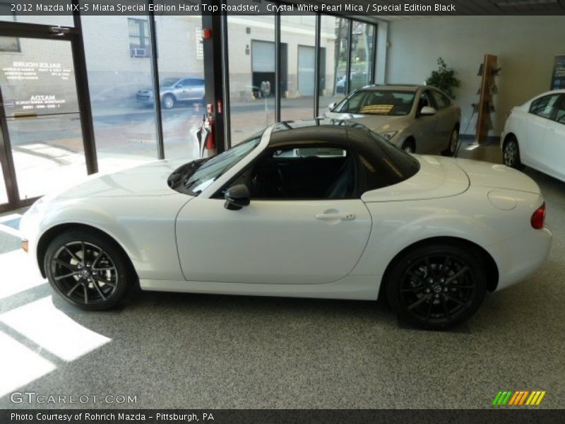  2012 MX-5 Miata Special Edition Hard Top Roadster Crystal White Pearl Mica