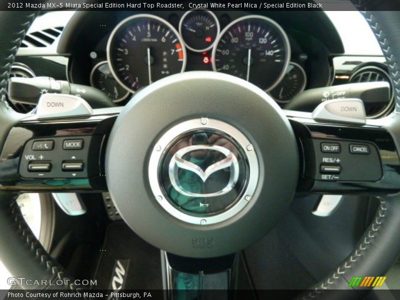  2012 MX-5 Miata Special Edition Hard Top Roadster Steering Wheel