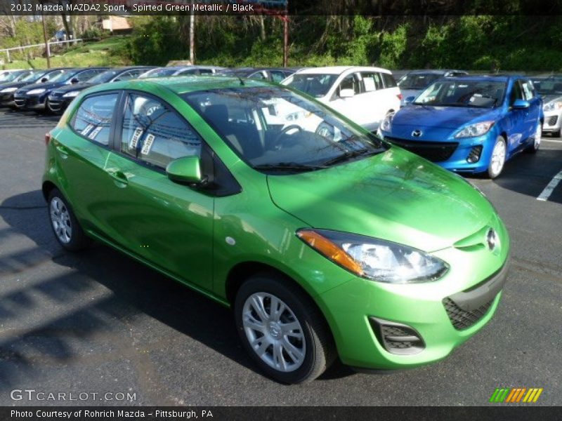 Front 3/4 View of 2012 MAZDA2 Sport