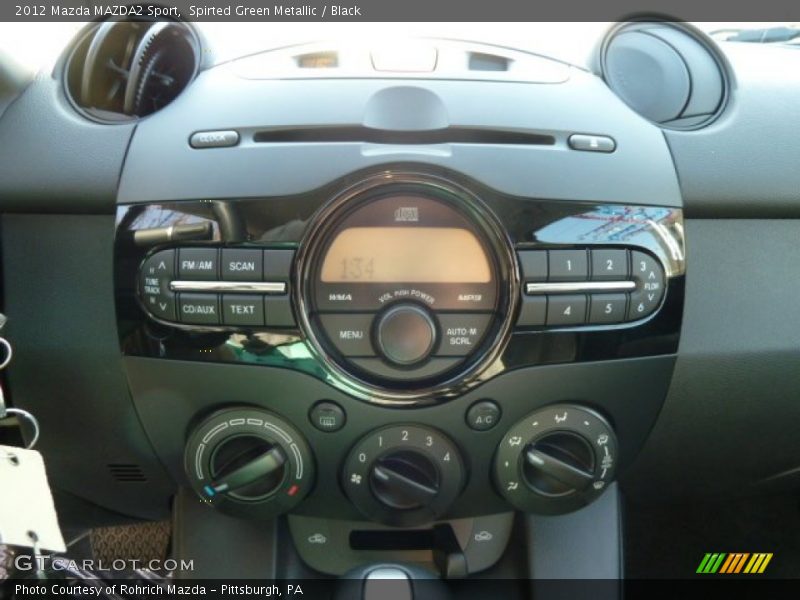 Spirted Green Metallic / Black 2012 Mazda MAZDA2 Sport