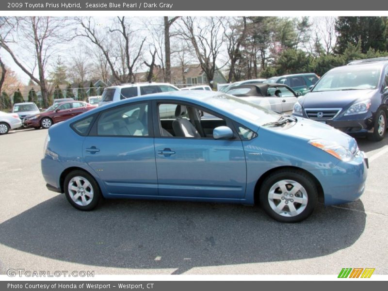 Seaside Blue Pearl / Dark Gray 2009 Toyota Prius Hybrid