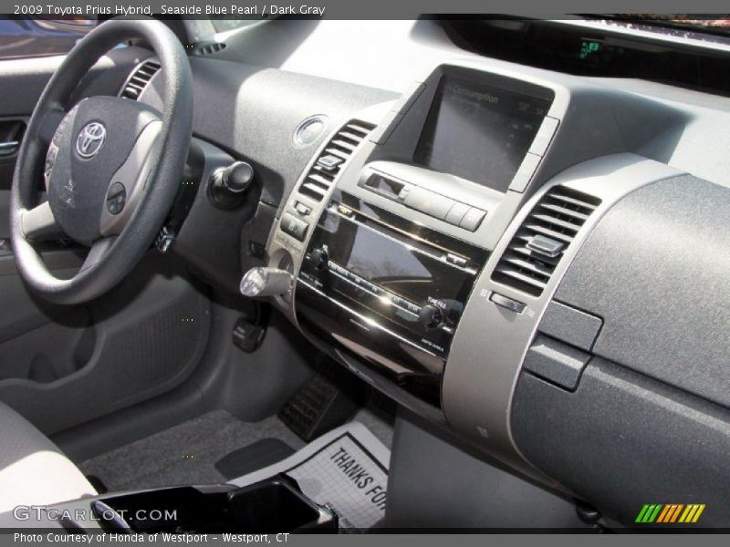 Seaside Blue Pearl / Dark Gray 2009 Toyota Prius Hybrid