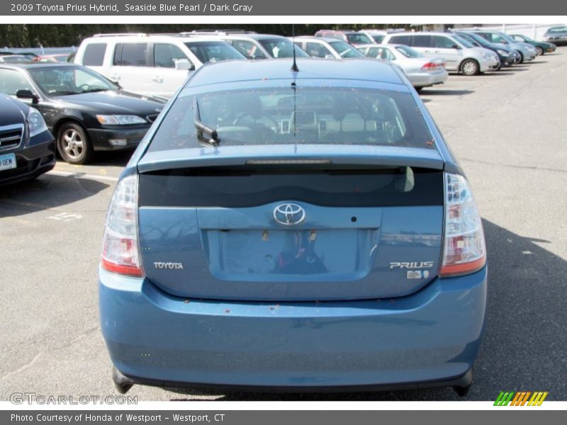 Seaside Blue Pearl / Dark Gray 2009 Toyota Prius Hybrid