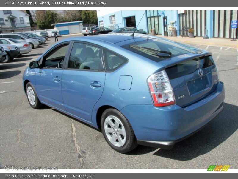 Seaside Blue Pearl / Dark Gray 2009 Toyota Prius Hybrid