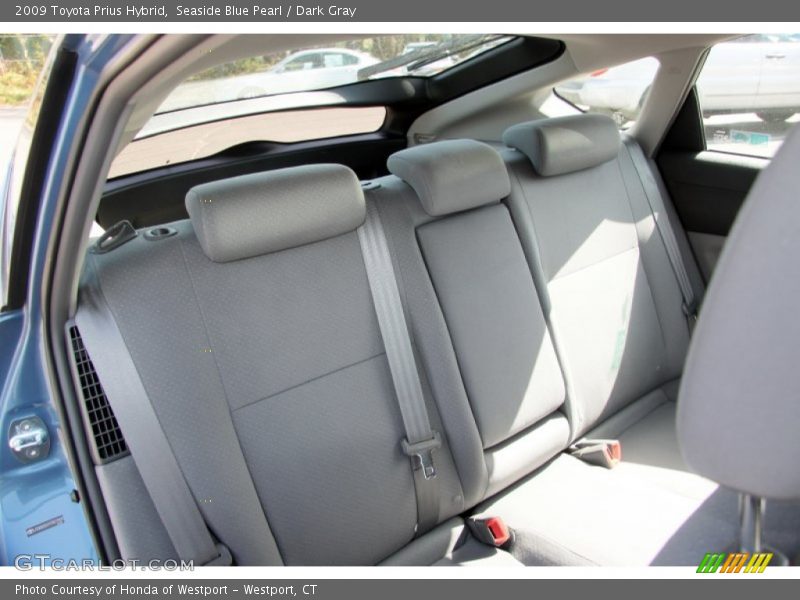 Seaside Blue Pearl / Dark Gray 2009 Toyota Prius Hybrid