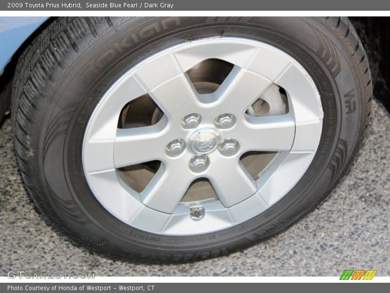 Seaside Blue Pearl / Dark Gray 2009 Toyota Prius Hybrid