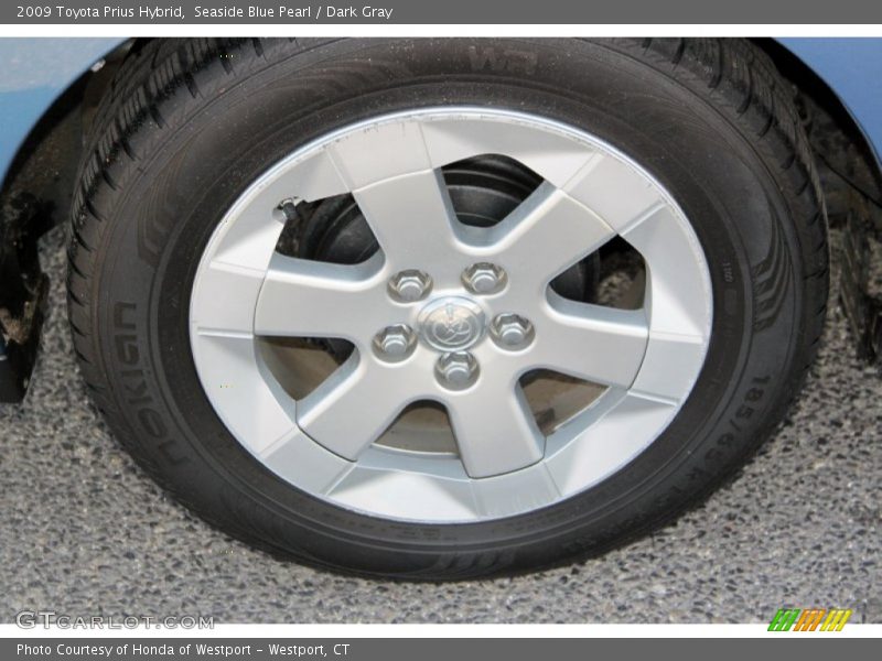 Seaside Blue Pearl / Dark Gray 2009 Toyota Prius Hybrid