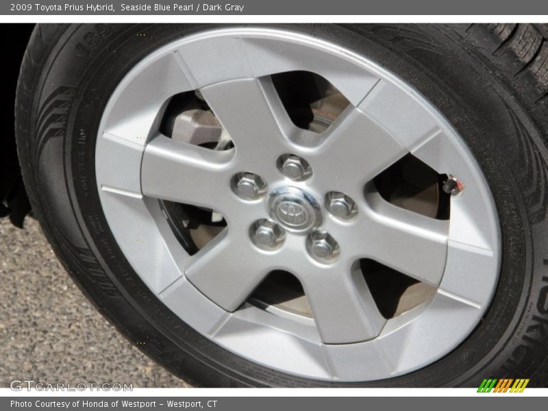 Seaside Blue Pearl / Dark Gray 2009 Toyota Prius Hybrid