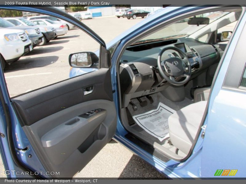 Seaside Blue Pearl / Dark Gray 2009 Toyota Prius Hybrid