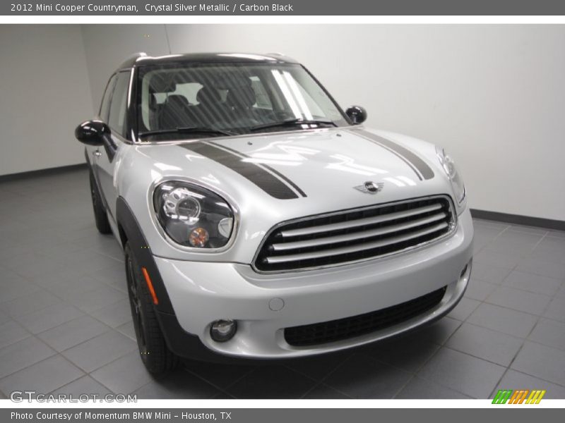 Crystal Silver Metallic / Carbon Black 2012 Mini Cooper Countryman