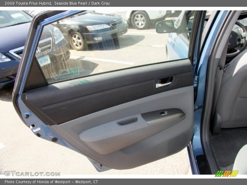 Seaside Blue Pearl / Dark Gray 2009 Toyota Prius Hybrid