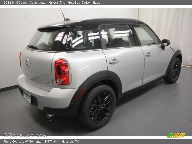 Crystal Silver Metallic / Carbon Black 2012 Mini Cooper Countryman