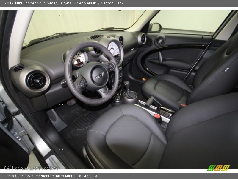  2012 Cooper Countryman Carbon Black Interior