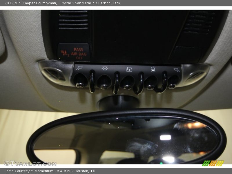 Crystal Silver Metallic / Carbon Black 2012 Mini Cooper Countryman