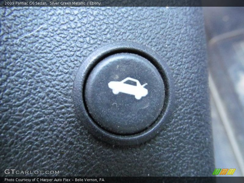 Silver Green Metallic / Ebony 2009 Pontiac G6 Sedan