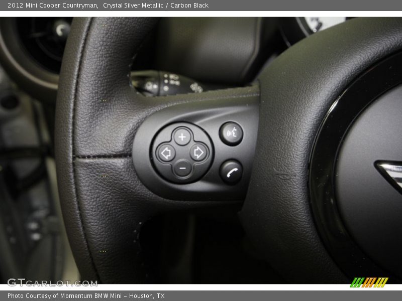 Crystal Silver Metallic / Carbon Black 2012 Mini Cooper Countryman