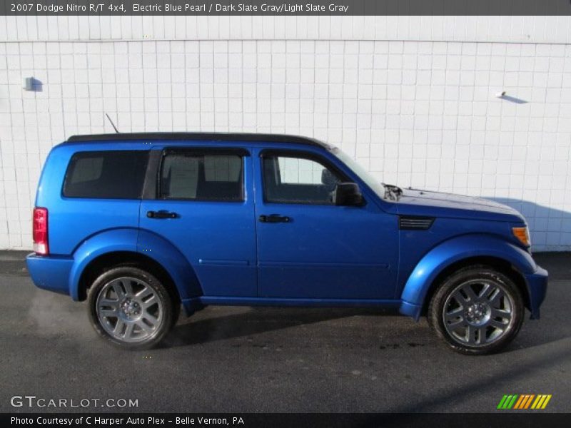 Electric Blue Pearl / Dark Slate Gray/Light Slate Gray 2007 Dodge Nitro R/T 4x4