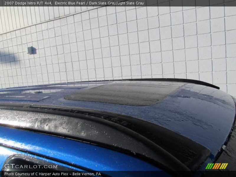 Electric Blue Pearl / Dark Slate Gray/Light Slate Gray 2007 Dodge Nitro R/T 4x4
