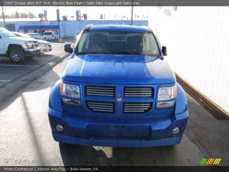 Electric Blue Pearl / Dark Slate Gray/Light Slate Gray 2007 Dodge Nitro R/T 4x4