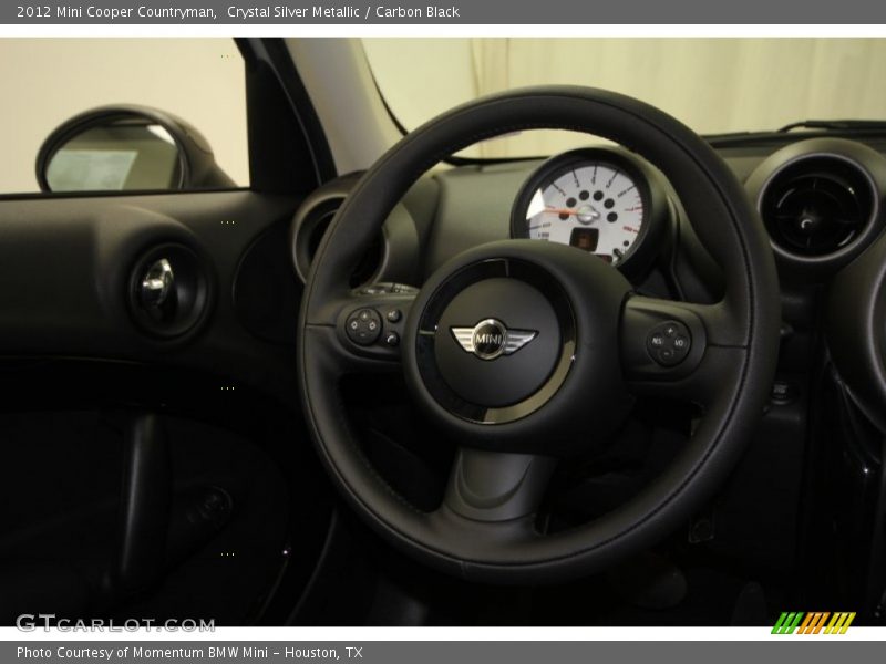 Crystal Silver Metallic / Carbon Black 2012 Mini Cooper Countryman