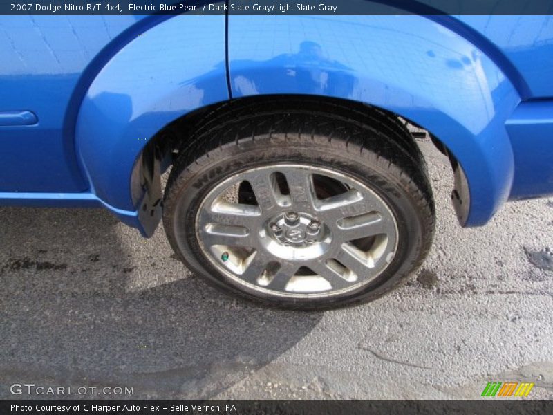 Electric Blue Pearl / Dark Slate Gray/Light Slate Gray 2007 Dodge Nitro R/T 4x4