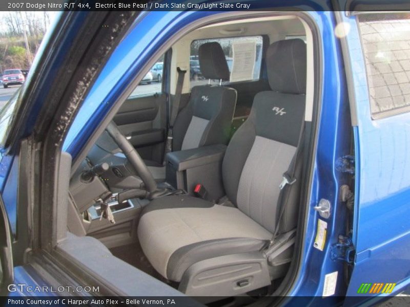 Electric Blue Pearl / Dark Slate Gray/Light Slate Gray 2007 Dodge Nitro R/T 4x4