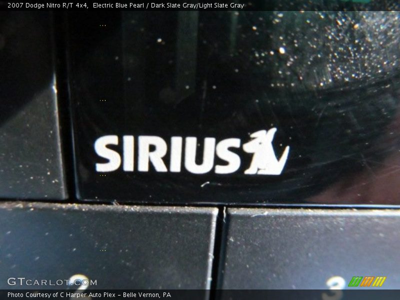 Electric Blue Pearl / Dark Slate Gray/Light Slate Gray 2007 Dodge Nitro R/T 4x4