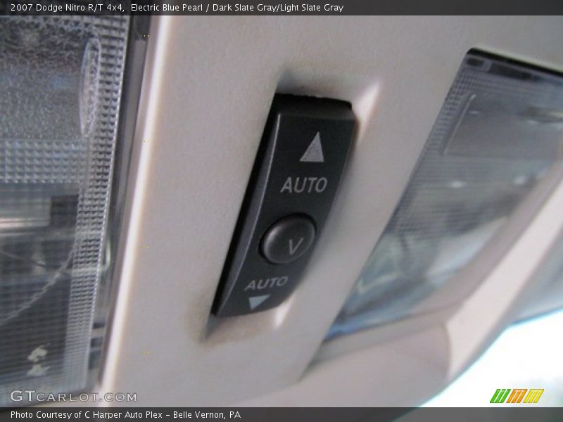 Electric Blue Pearl / Dark Slate Gray/Light Slate Gray 2007 Dodge Nitro R/T 4x4
