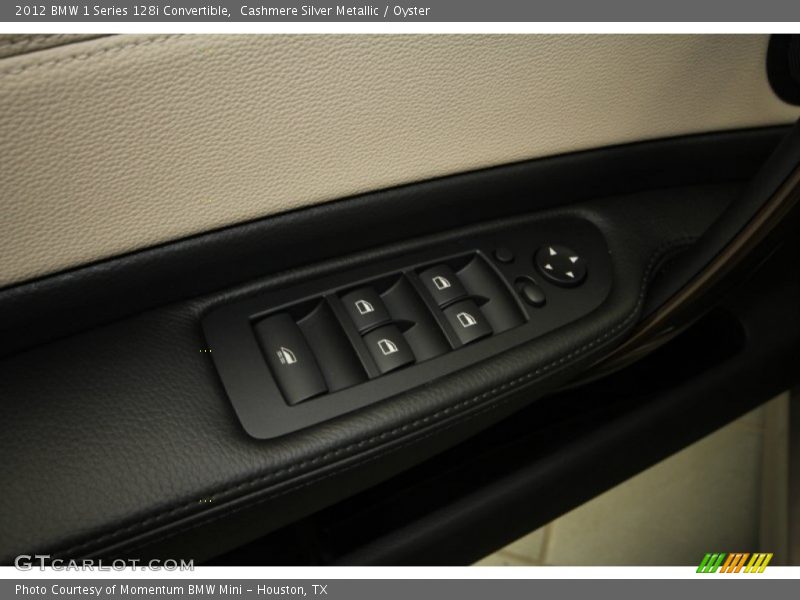 Cashmere Silver Metallic / Oyster 2012 BMW 1 Series 128i Convertible