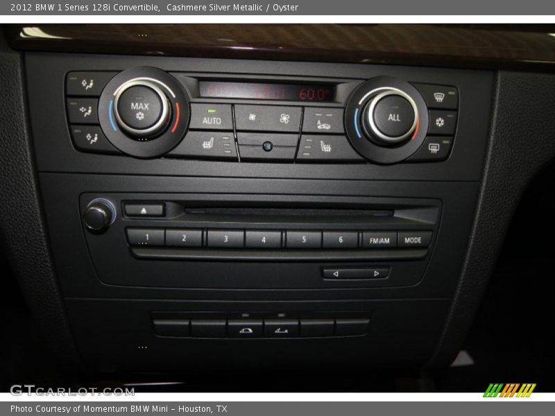 Cashmere Silver Metallic / Oyster 2012 BMW 1 Series 128i Convertible