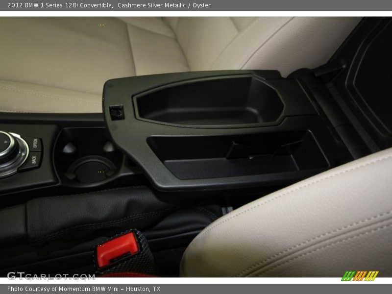 Cashmere Silver Metallic / Oyster 2012 BMW 1 Series 128i Convertible