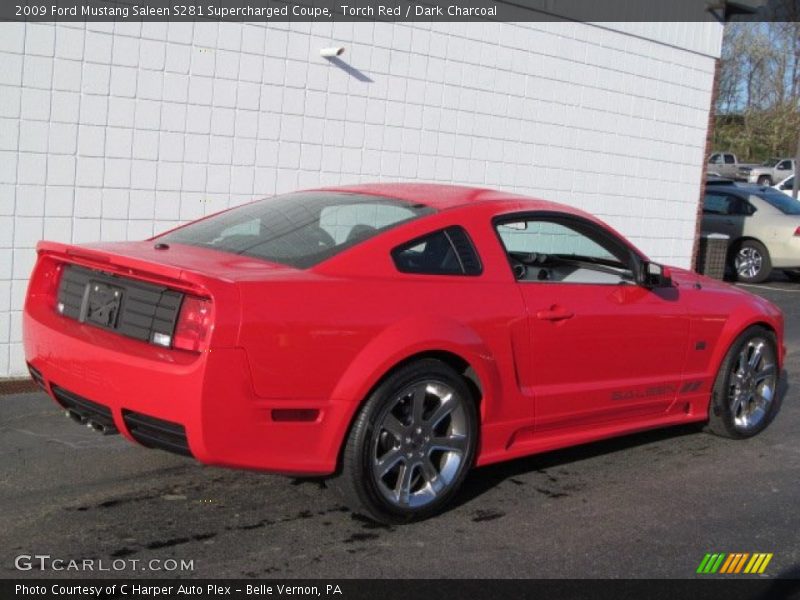 Torch Red / Dark Charcoal 2009 Ford Mustang Saleen S281 Supercharged Coupe