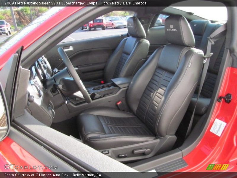 Front Seat of 2009 Mustang Saleen S281 Supercharged Coupe