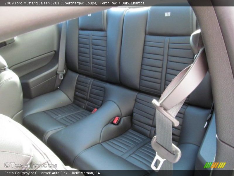 Rear Seat of 2009 Mustang Saleen S281 Supercharged Coupe