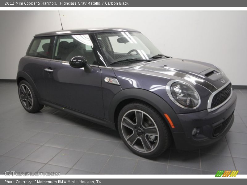 Front 3/4 View of 2012 Cooper S Hardtop