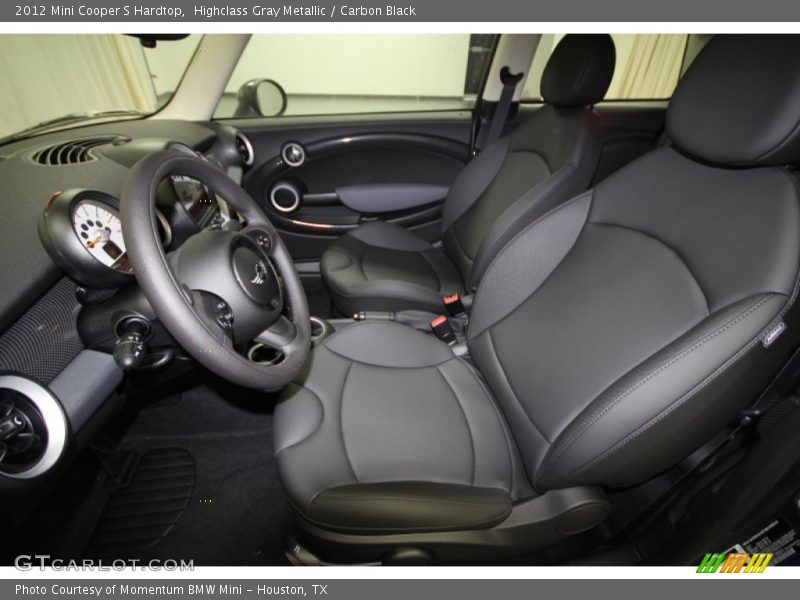 Highclass Gray Metallic / Carbon Black 2012 Mini Cooper S Hardtop