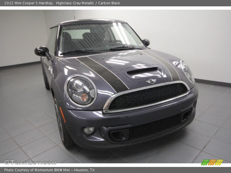 Highclass Gray Metallic / Carbon Black 2012 Mini Cooper S Hardtop