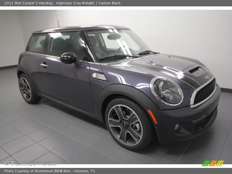 Highclass Gray Metallic / Carbon Black 2012 Mini Cooper S Hardtop