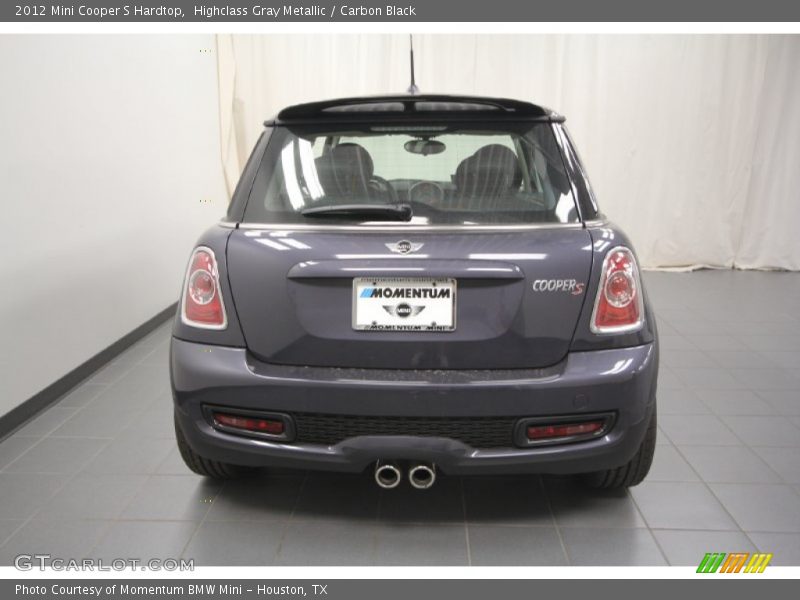 Highclass Gray Metallic / Carbon Black 2012 Mini Cooper S Hardtop