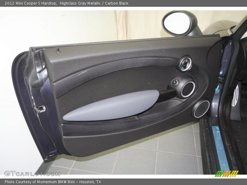 Highclass Gray Metallic / Carbon Black 2012 Mini Cooper S Hardtop