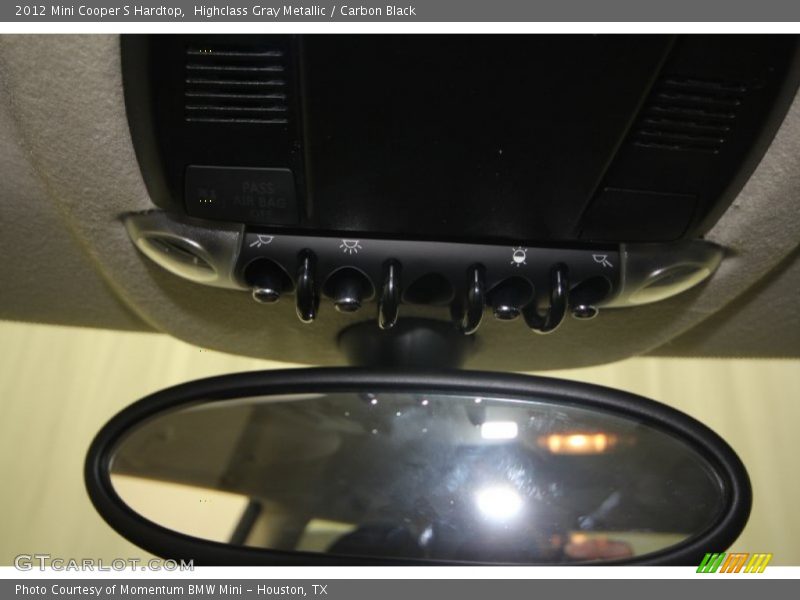 Highclass Gray Metallic / Carbon Black 2012 Mini Cooper S Hardtop