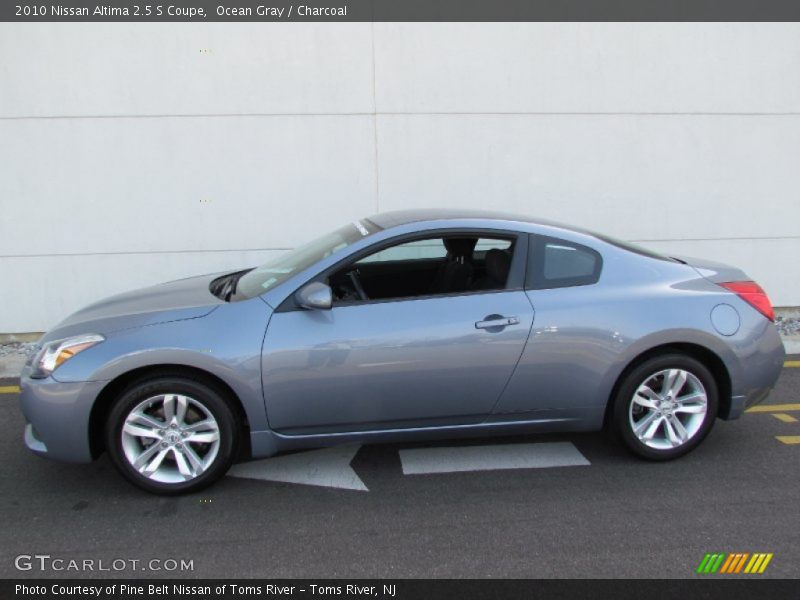 Ocean Gray / Charcoal 2010 Nissan Altima 2.5 S Coupe