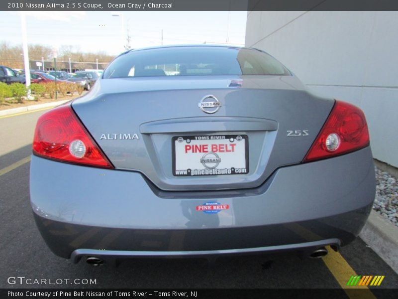 Ocean Gray / Charcoal 2010 Nissan Altima 2.5 S Coupe