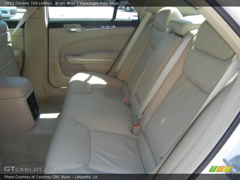 Bright White / Black/Light Frost Beige 2011 Chrysler 300 Limited