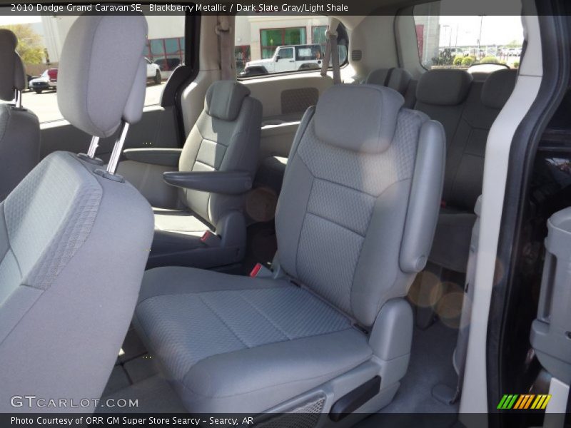 Blackberry Metallic / Dark Slate Gray/Light Shale 2010 Dodge Grand Caravan SE