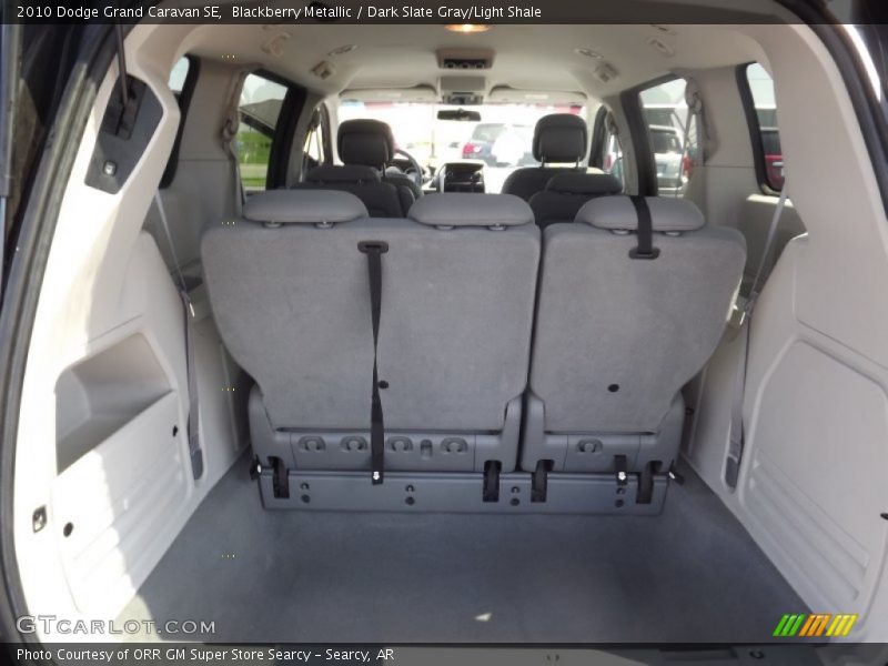 Blackberry Metallic / Dark Slate Gray/Light Shale 2010 Dodge Grand Caravan SE