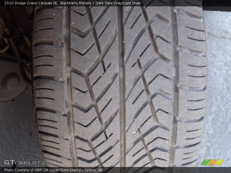 Blackberry Metallic / Dark Slate Gray/Light Shale 2010 Dodge Grand Caravan SE